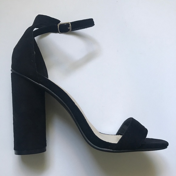 Boohoo Shoes - Black suede heel. Size 9